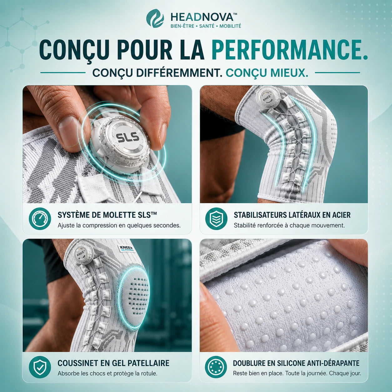 Headnova™ DuoThermie Genou