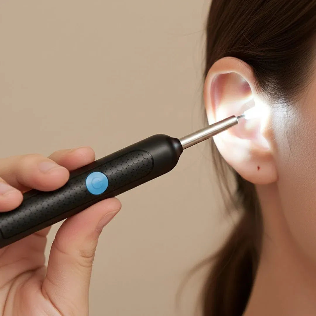 NovaClean™ – Caméra Intelligente de Nettoyage des Oreilles