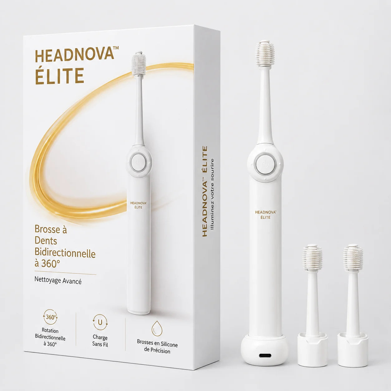 Headnova™ Élite — Kit de Soin Dentaire